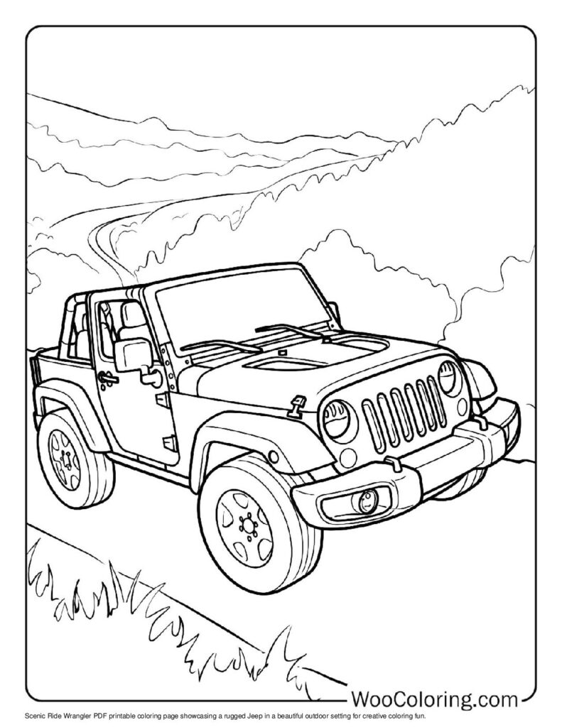 100  Jeep coloring pages  Free PDF To Print  - 56