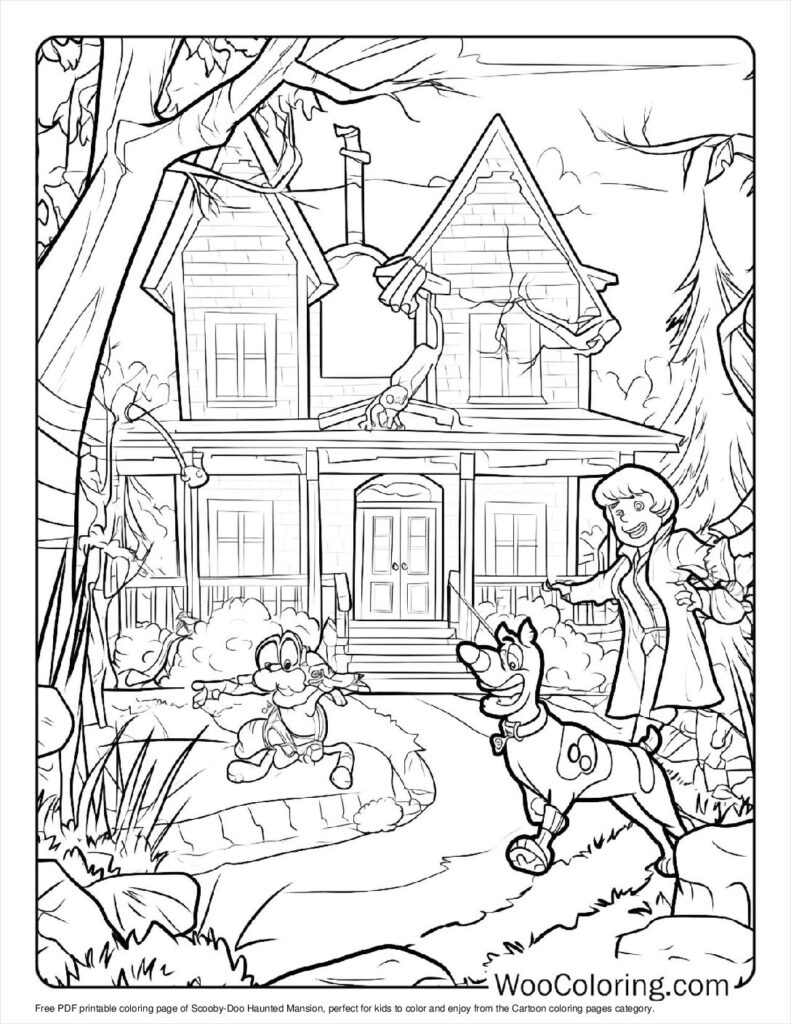 100  Cartoon coloring pages  Free PDF To Print  - 6