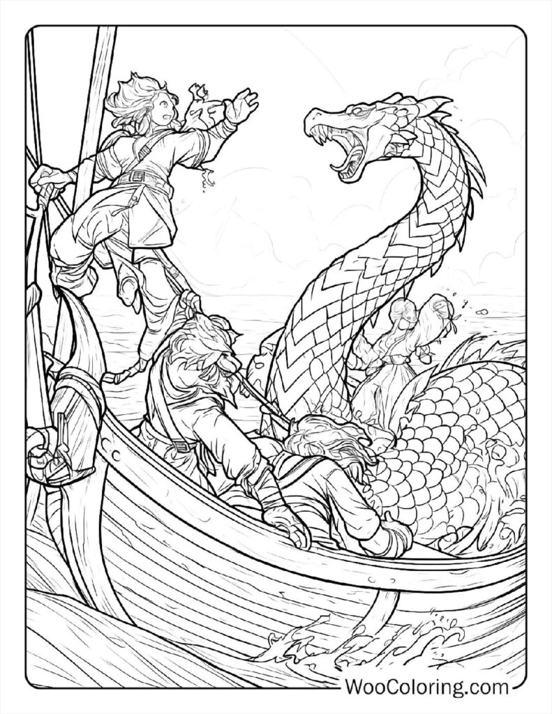 100 Dungeons Dragons coloring pages Free PDF To Print - 70