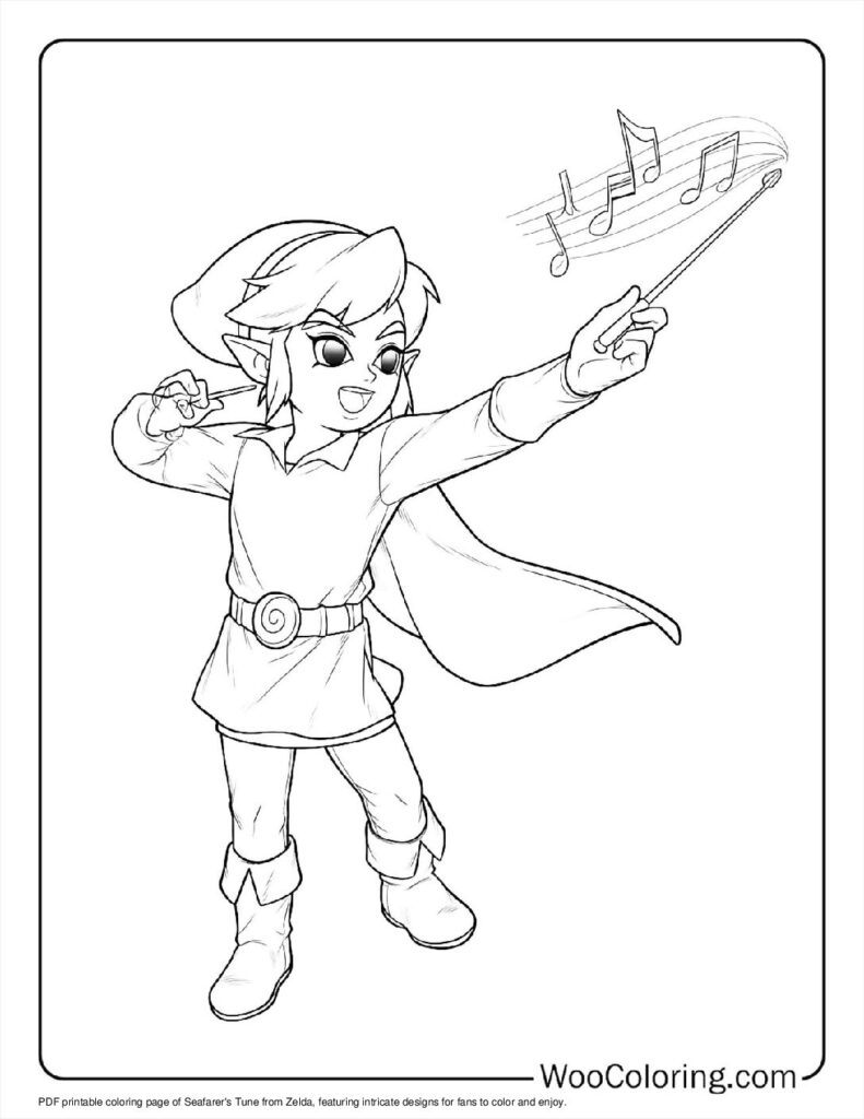 100  Zelda coloring pages  Free PDF To Print  - 2