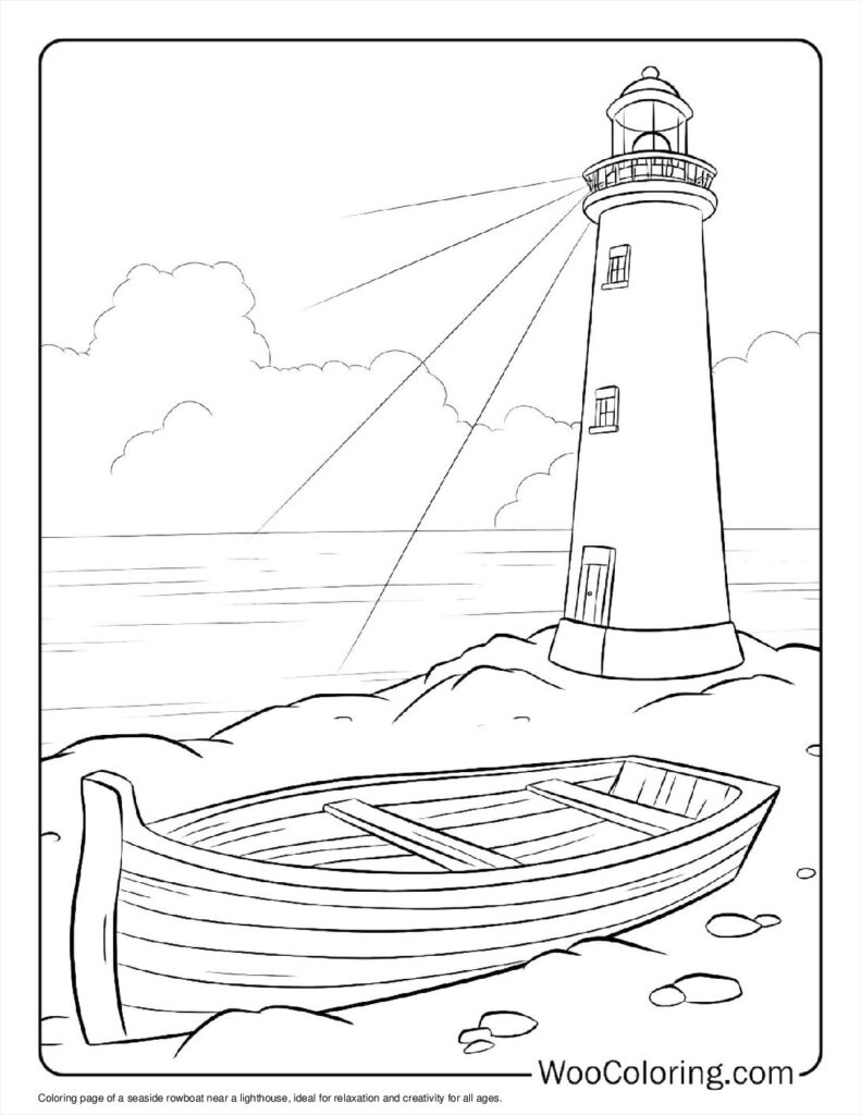100 Lighthouse coloring pages Free PDF To Print - 73