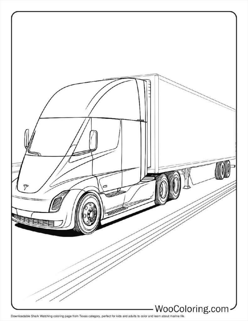Semi on the Move