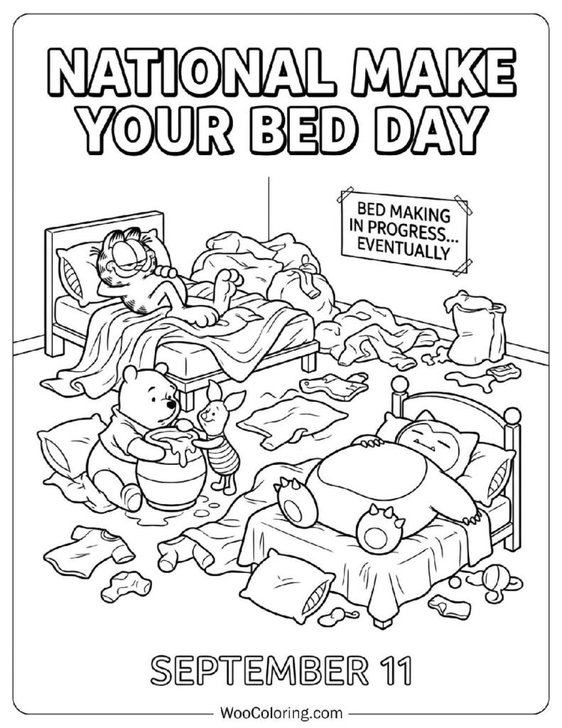 September 11 – National Make Your Bed Day