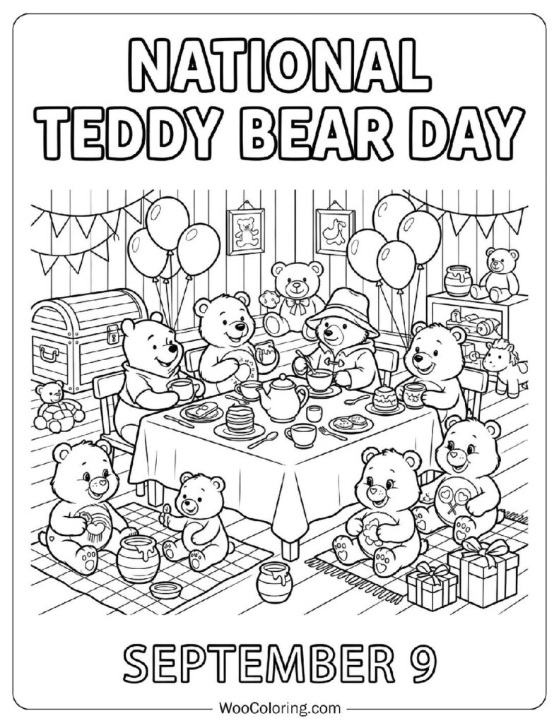 September 9 – National Teddy Bear Day
