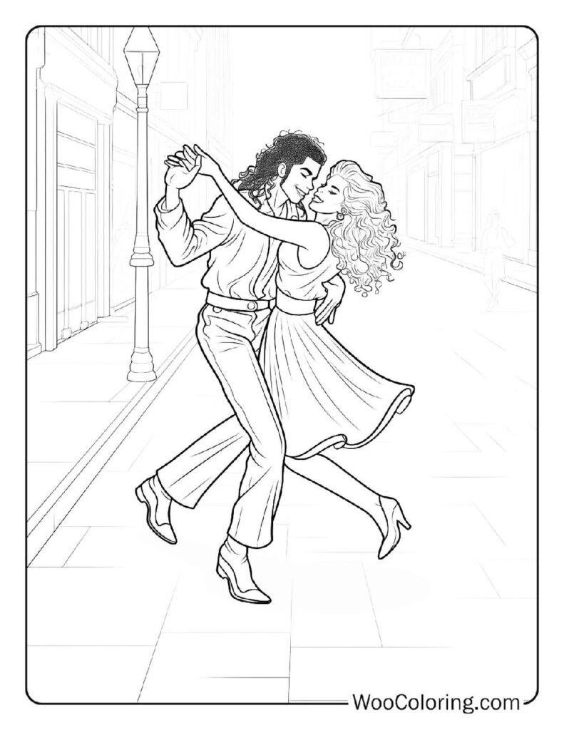 100  Michael Jackson coloring pages  Free PDF To Print  - 4