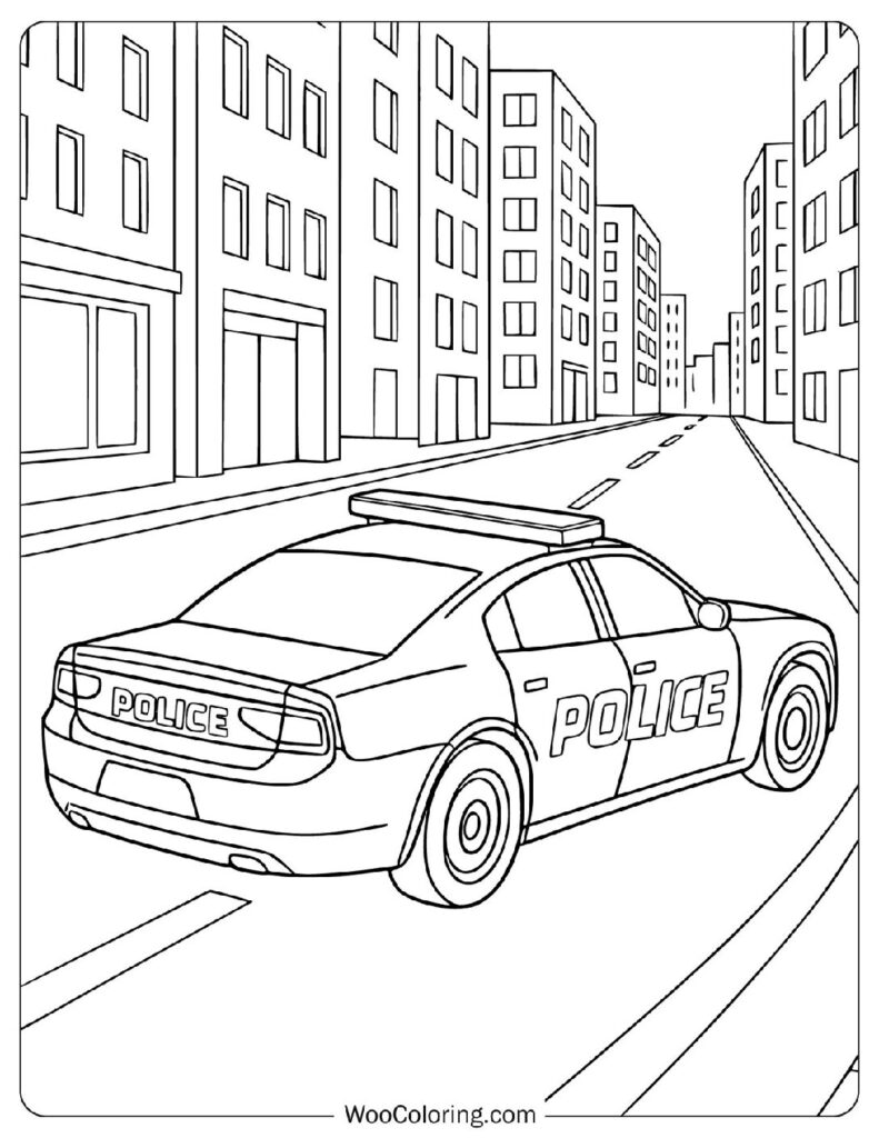 Sergeant Cooper, The Police Car From Real City Heroes