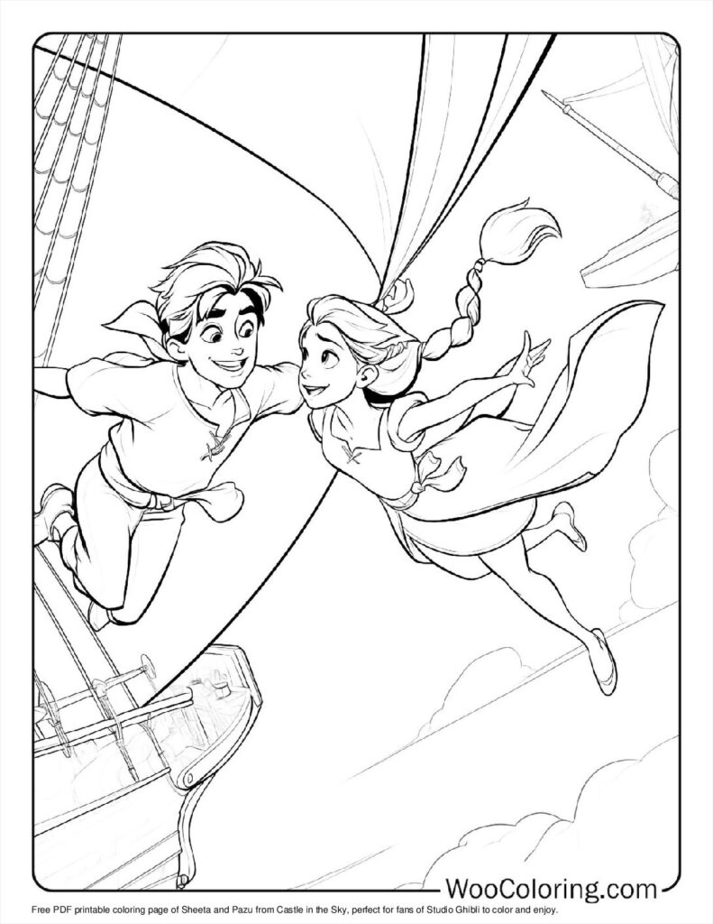 100  Studio Ghibli coloring pages  Free PDF To Print  - 37