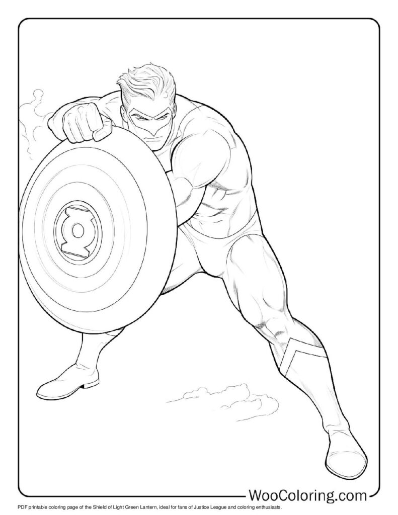 Shield of Light Green Lantern