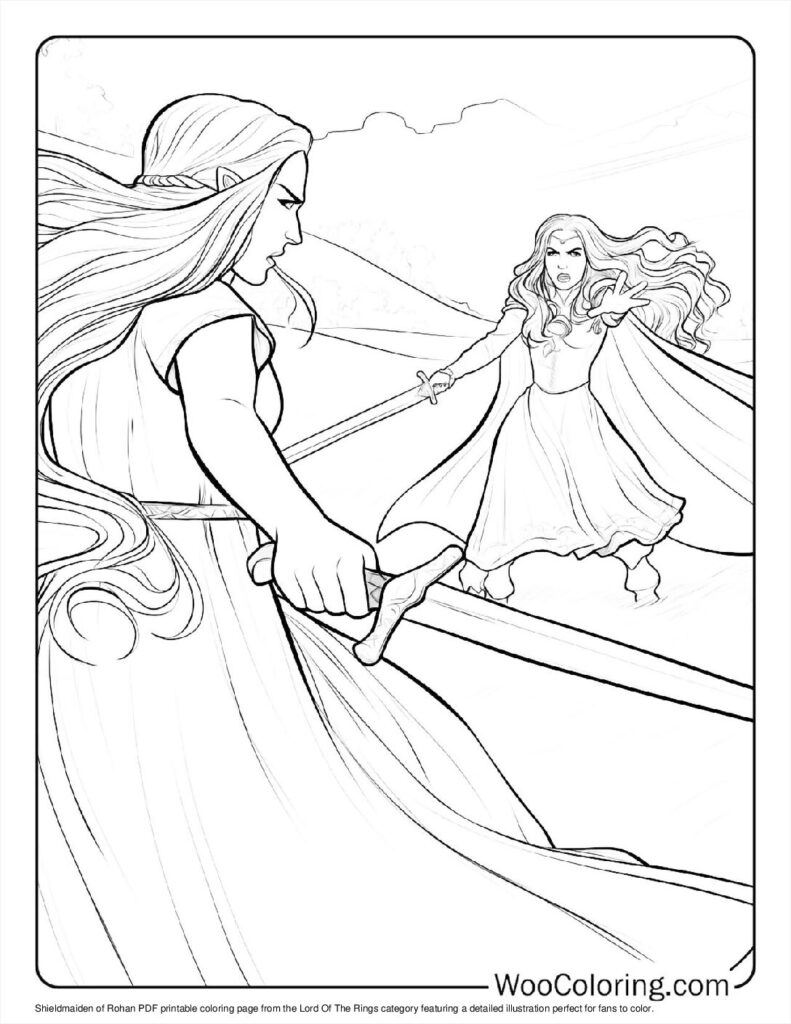 100  Lord Of The Rings coloring pages  Free PDF To Print  - 81