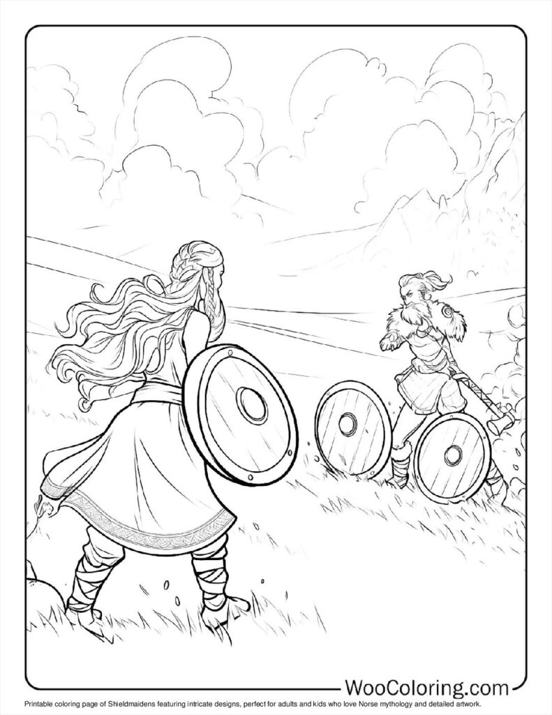100 Viking coloring pages Free PDF To Print - 39
