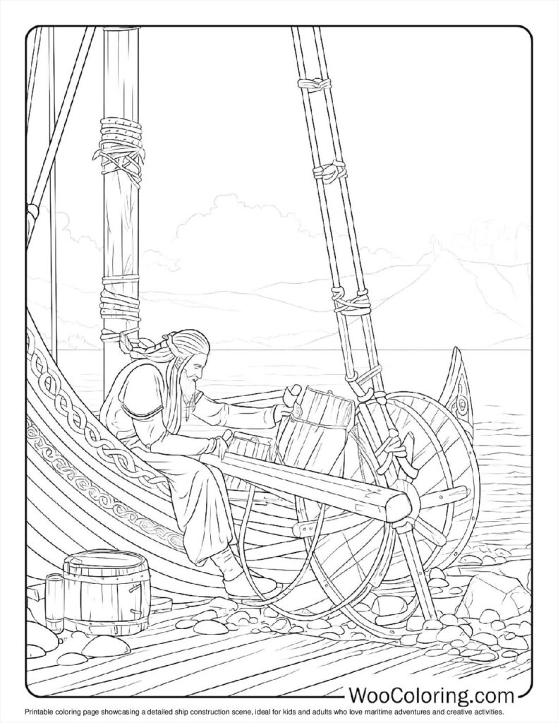 100 Viking coloring pages Free PDF To Print - 87