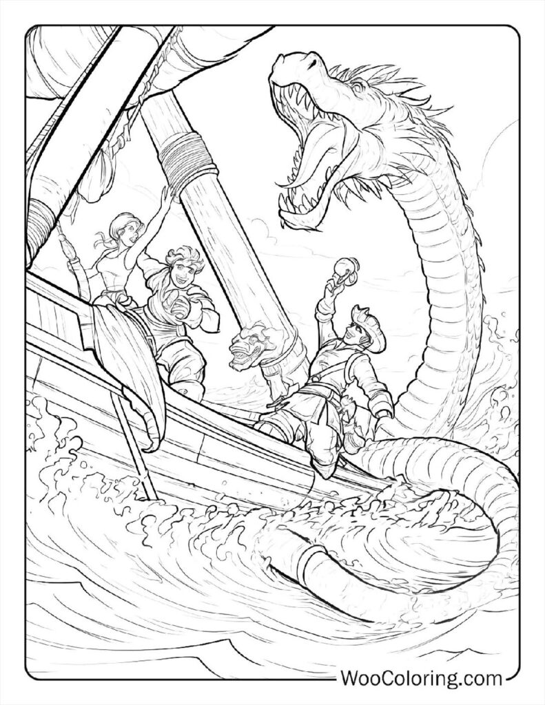 100 Dungeons Dragons coloring pages Free PDF To Print - 7