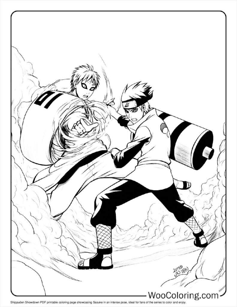 100  Sasuke coloring pages  Free PDF To Print  - 35