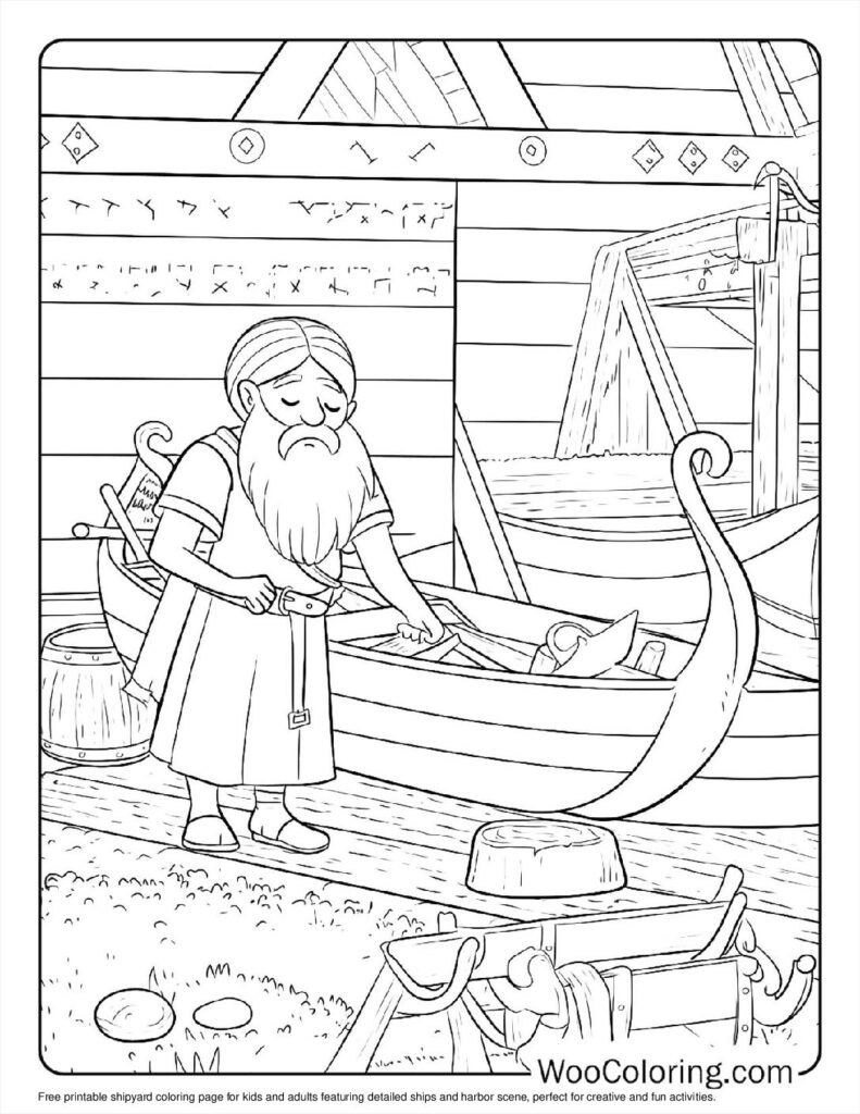 100 Viking coloring pages Free PDF To Print - 98