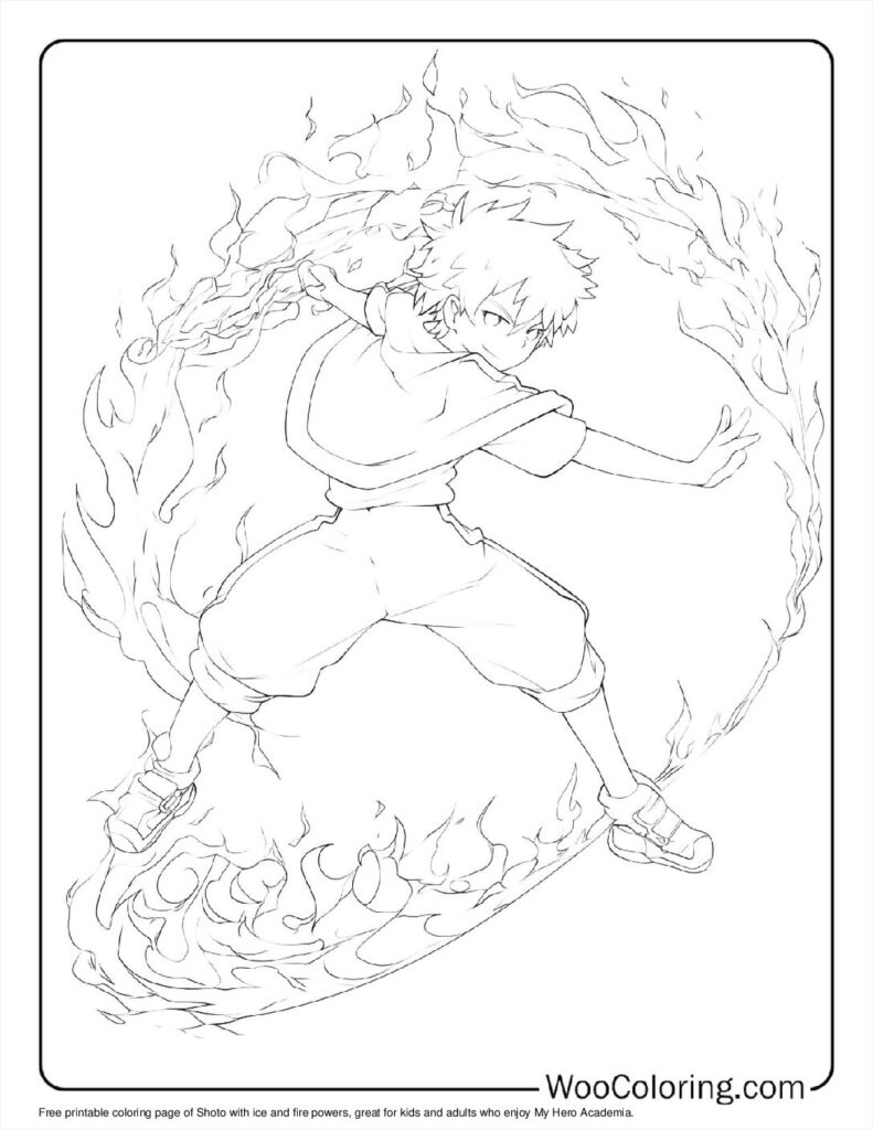 100  My Hero Academia coloring pages  Free PDF To Print  - 46