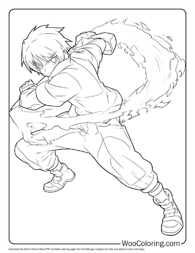 Shun's Heroic Move