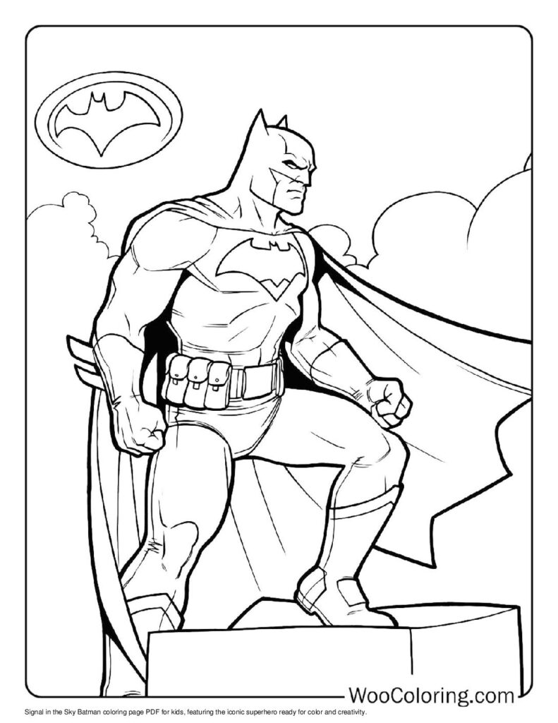 Signal in the Sky Batman For Kids