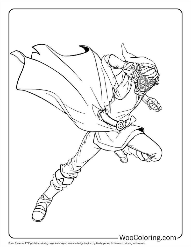 100  Zelda coloring pages  Free PDF To Print  - 99