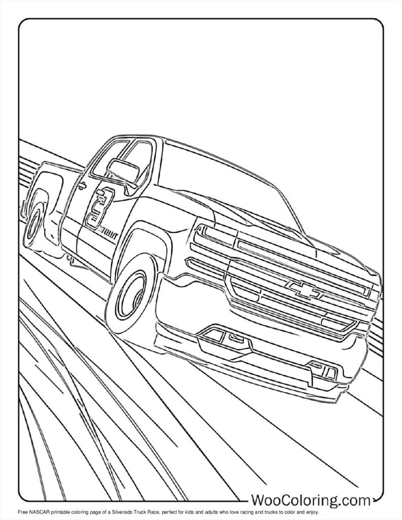 100  NASCAR coloring pages  Free PDF To Print  - 37