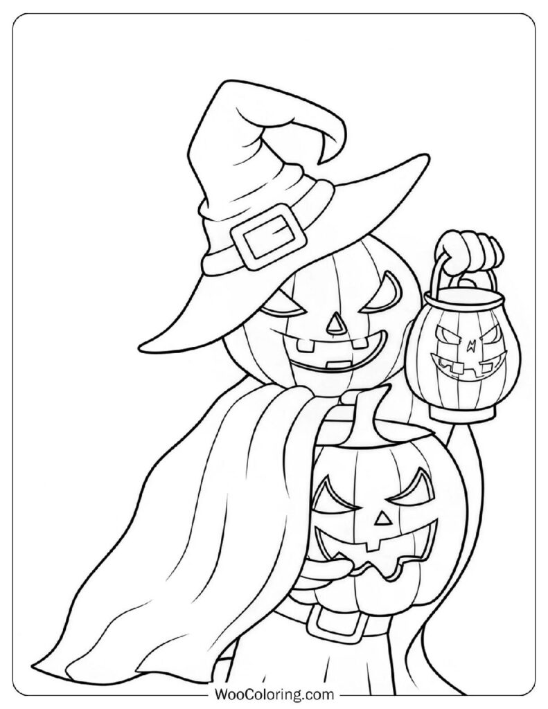 66 Pumpkin Coloring Pages  Free PDF To Print  - 58