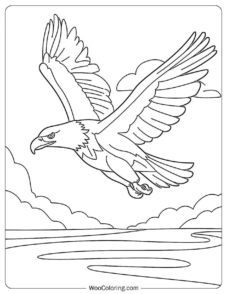 100  Bald Eagle coloring pages  Free PDF To Print  - 10