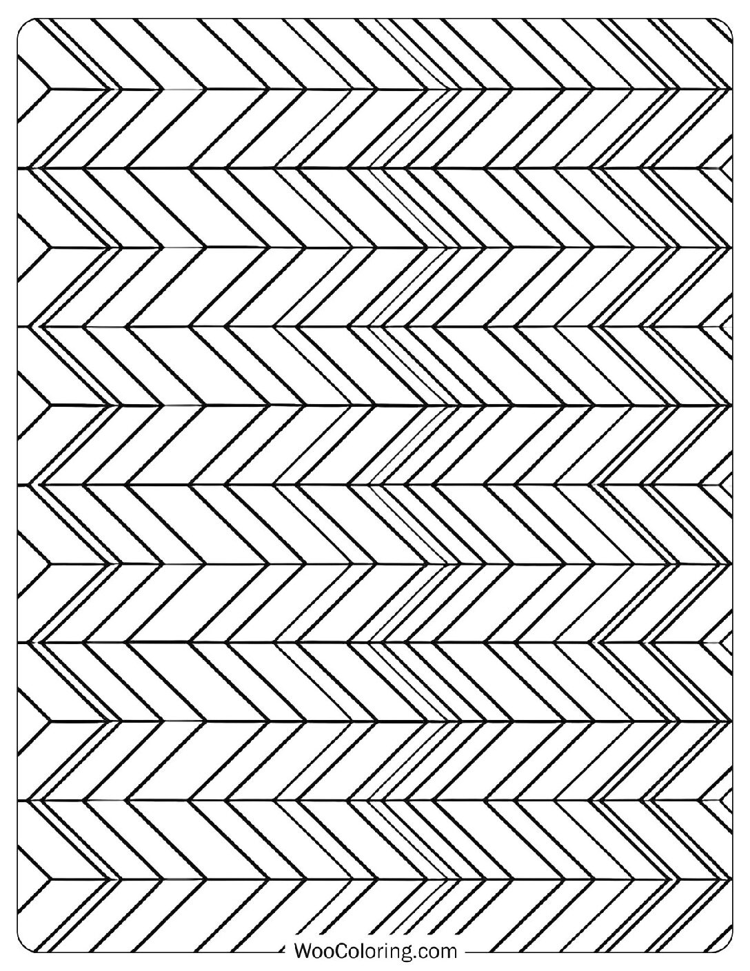 22 Pattern Coloring Pages (Free PDF To Print) | Woo Coloring