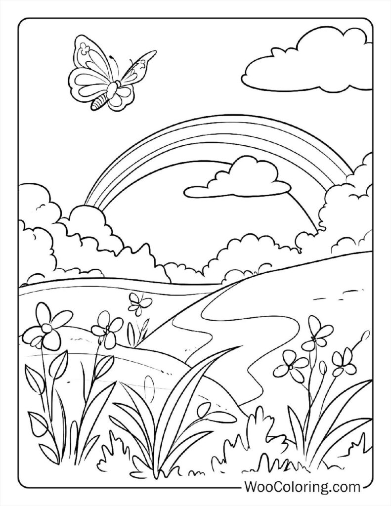 100  Butterfly coloring pages  Free PDF To Print  - 86