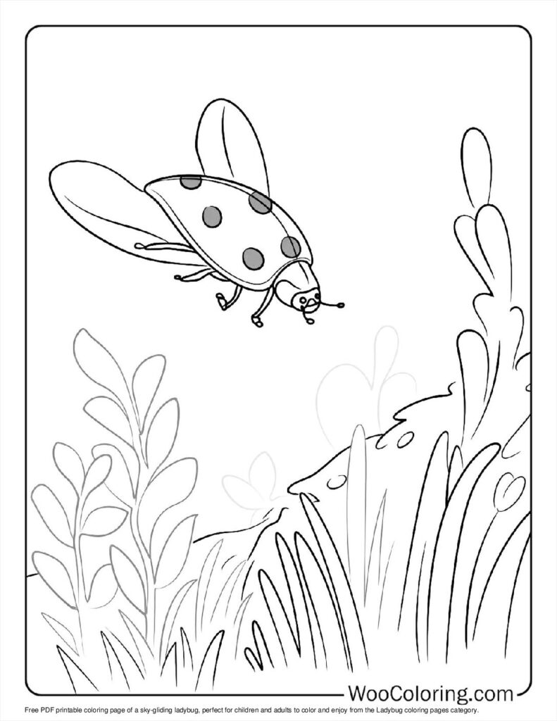100  Ladybug coloring pages  Free PDF To Print  - 48