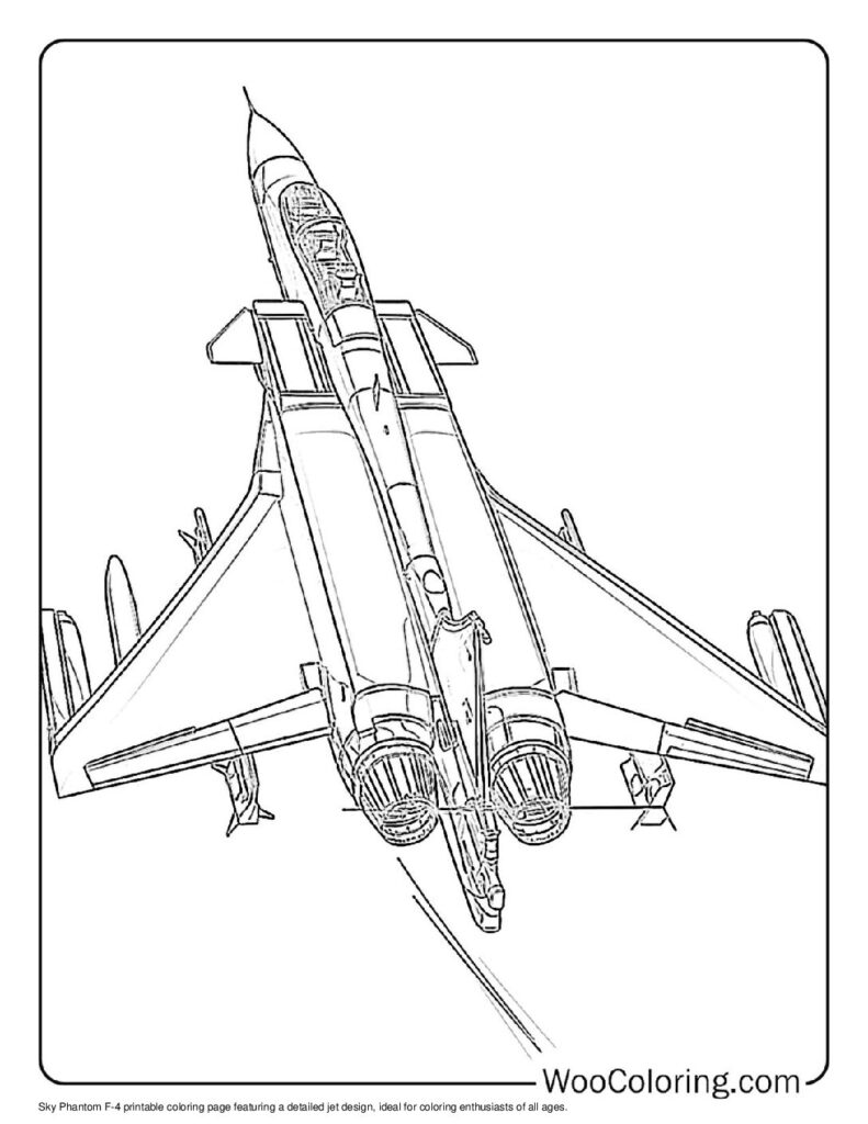 100  Jet coloring pages  Free PDF To Print  - 47