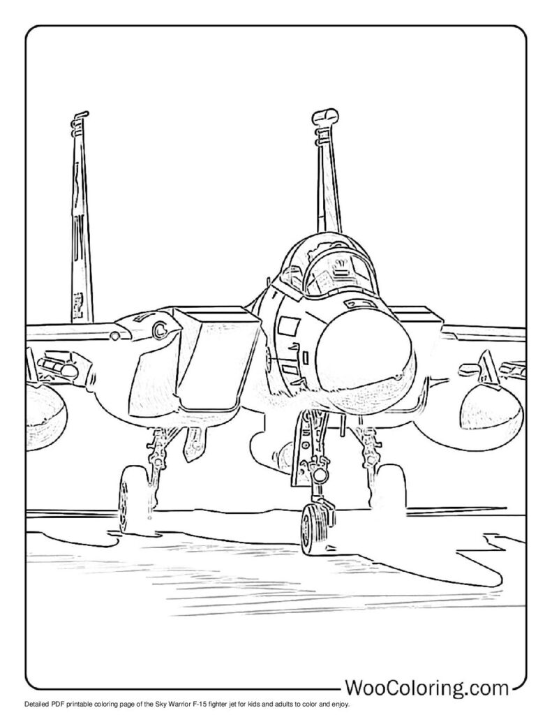 100  Jet coloring pages  Free PDF To Print  - 62