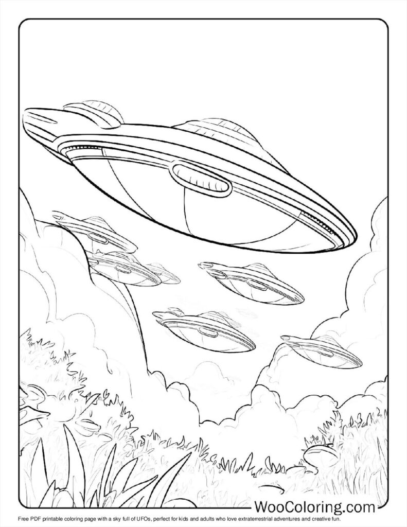 100  Alien coloring pages  Free PDF To Print  - 59