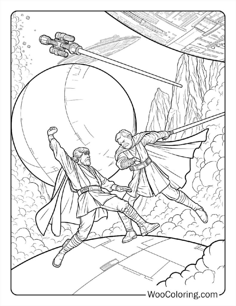 100  Star Wars coloring pages  Free PDF To Print  - 16