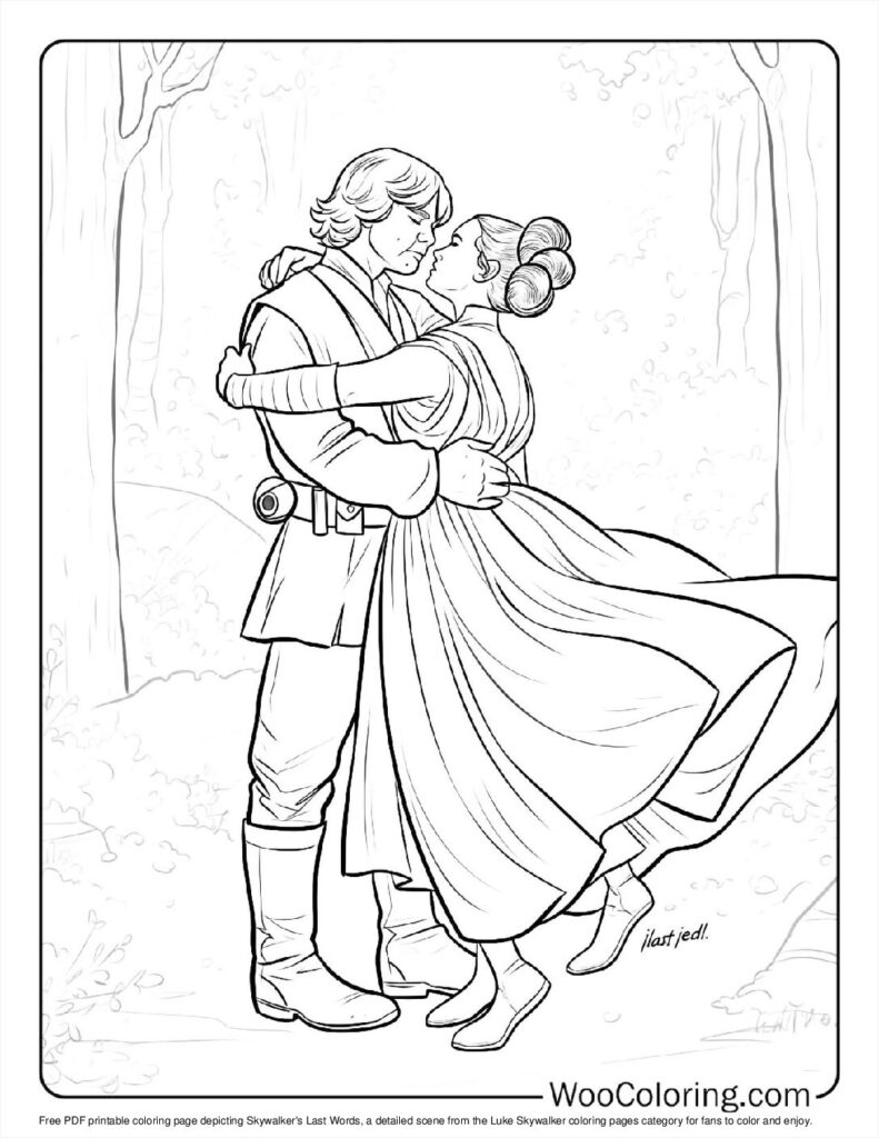 100  Luke Skywalker coloring pages  Free PDF To Print  - 97
