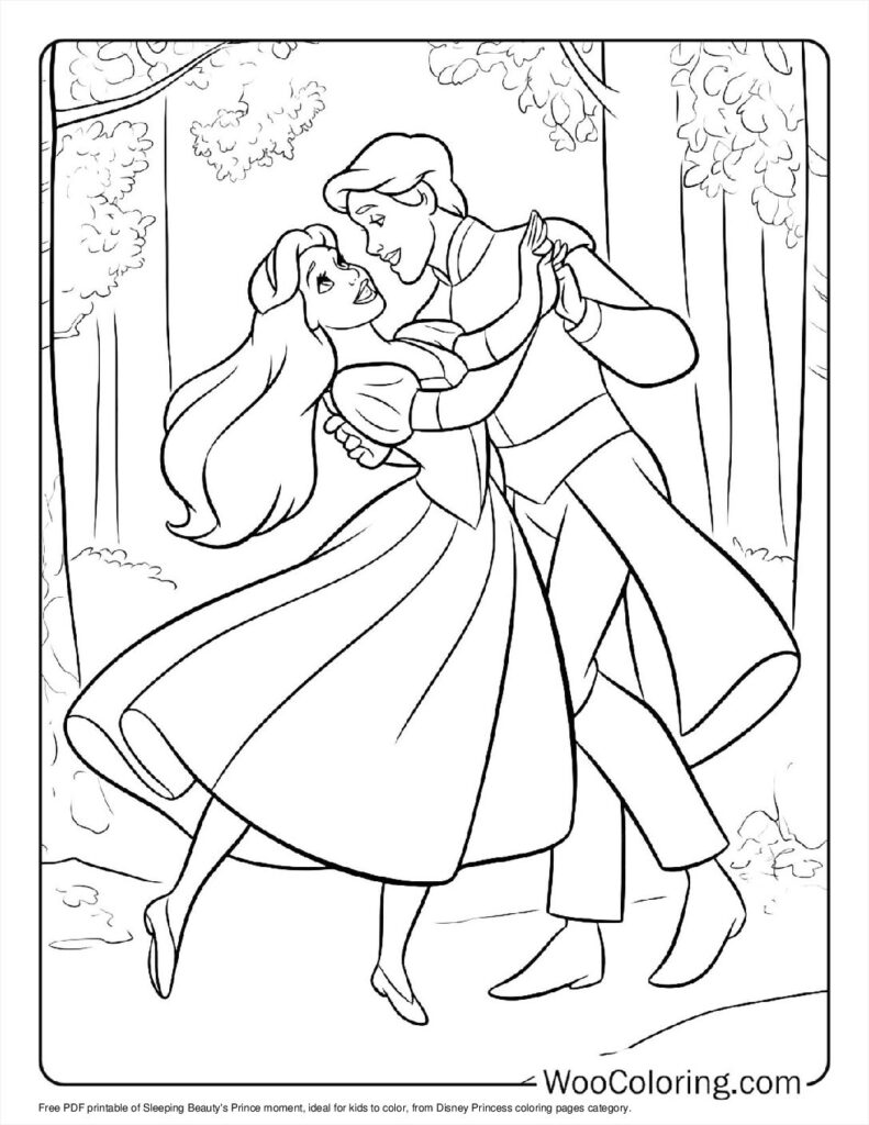 Sleeping Beauty's Prince Moment