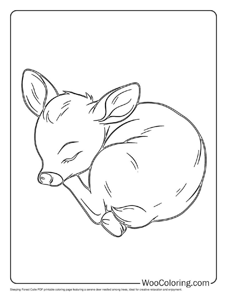 100  Deer coloring pages  Free PDF To Print  - 29