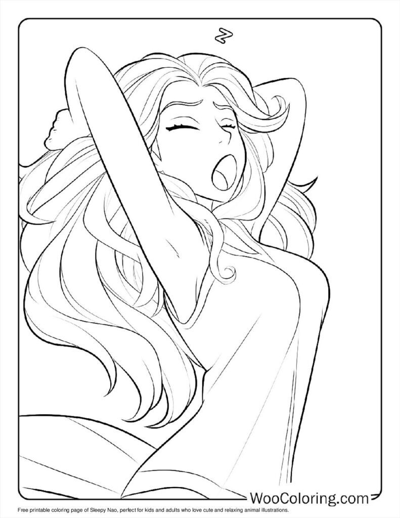 100  Manga coloring pages  Free PDF To Print  - 42