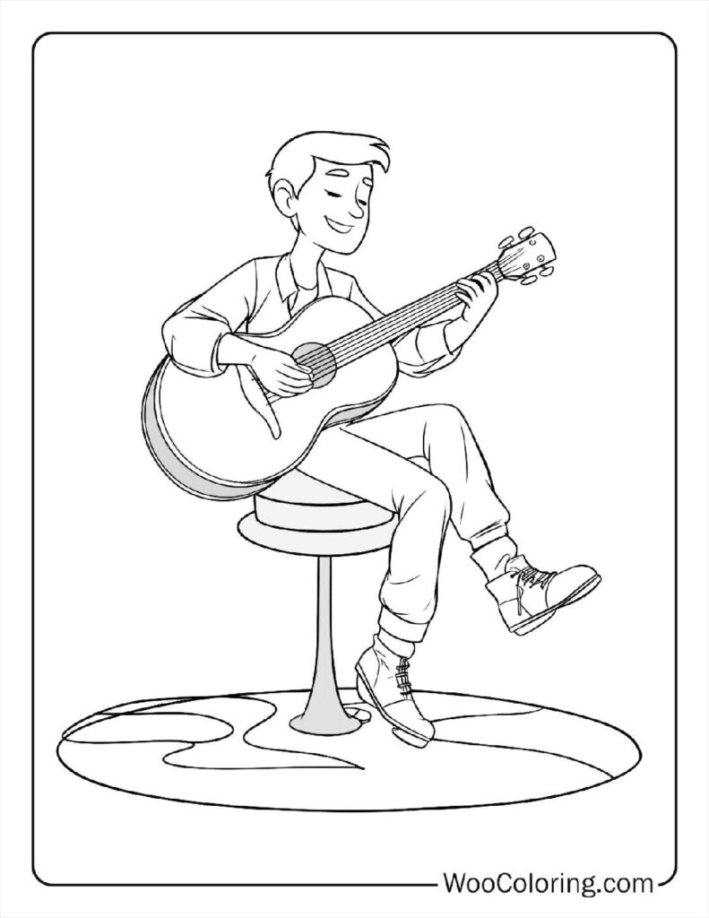 100  Music coloring pages  Free PDF To Print  - 82