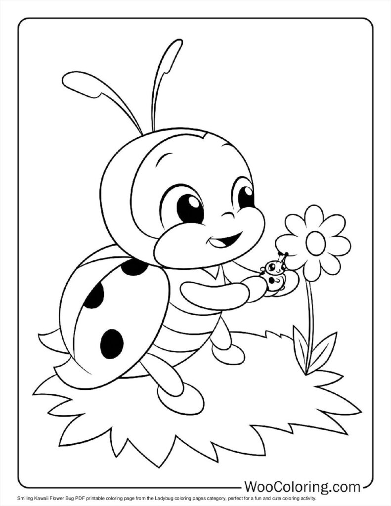 100  Ladybug coloring pages  Free PDF To Print  - 37
