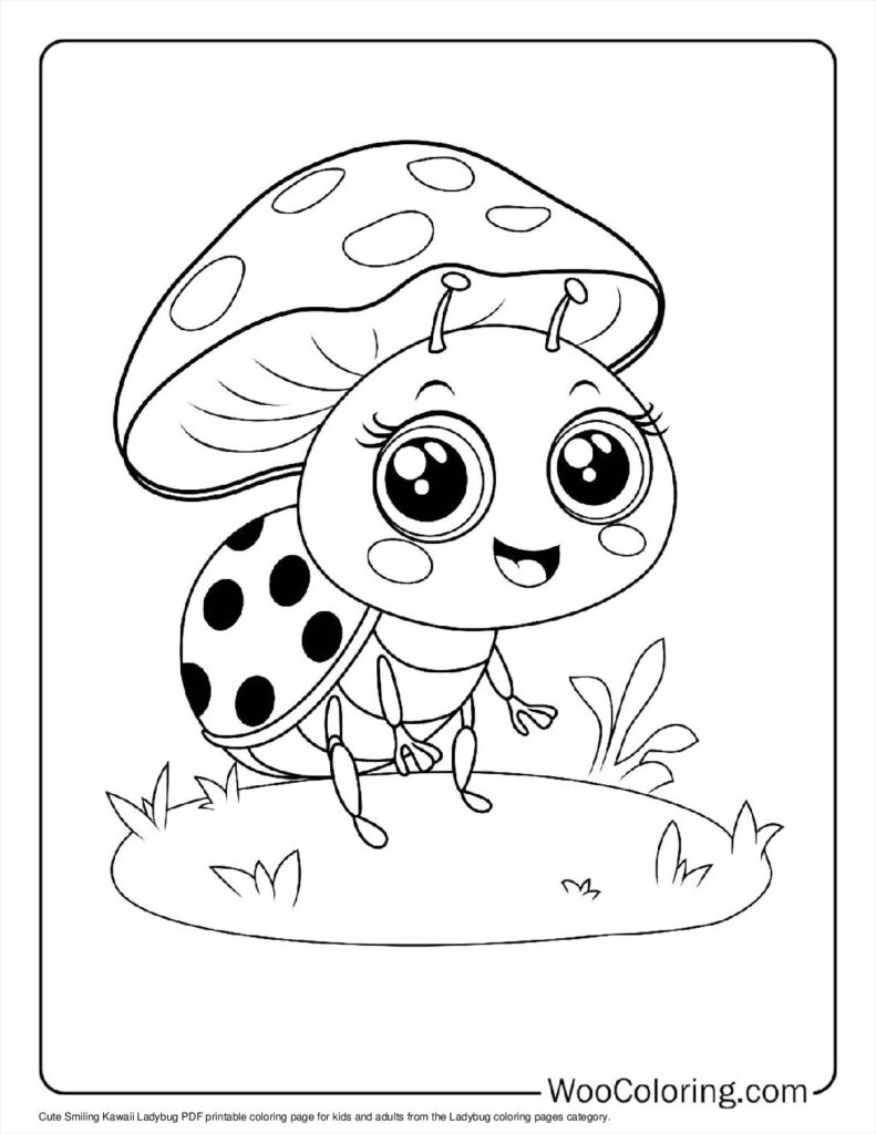 100  Ladybug coloring pages  Free PDF To Print  - 32