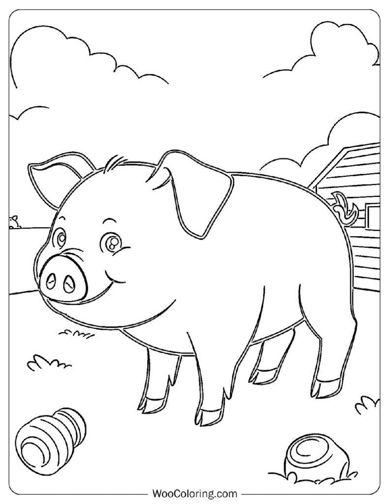 100  Pig coloring pages  Free PDF To Print  - 80