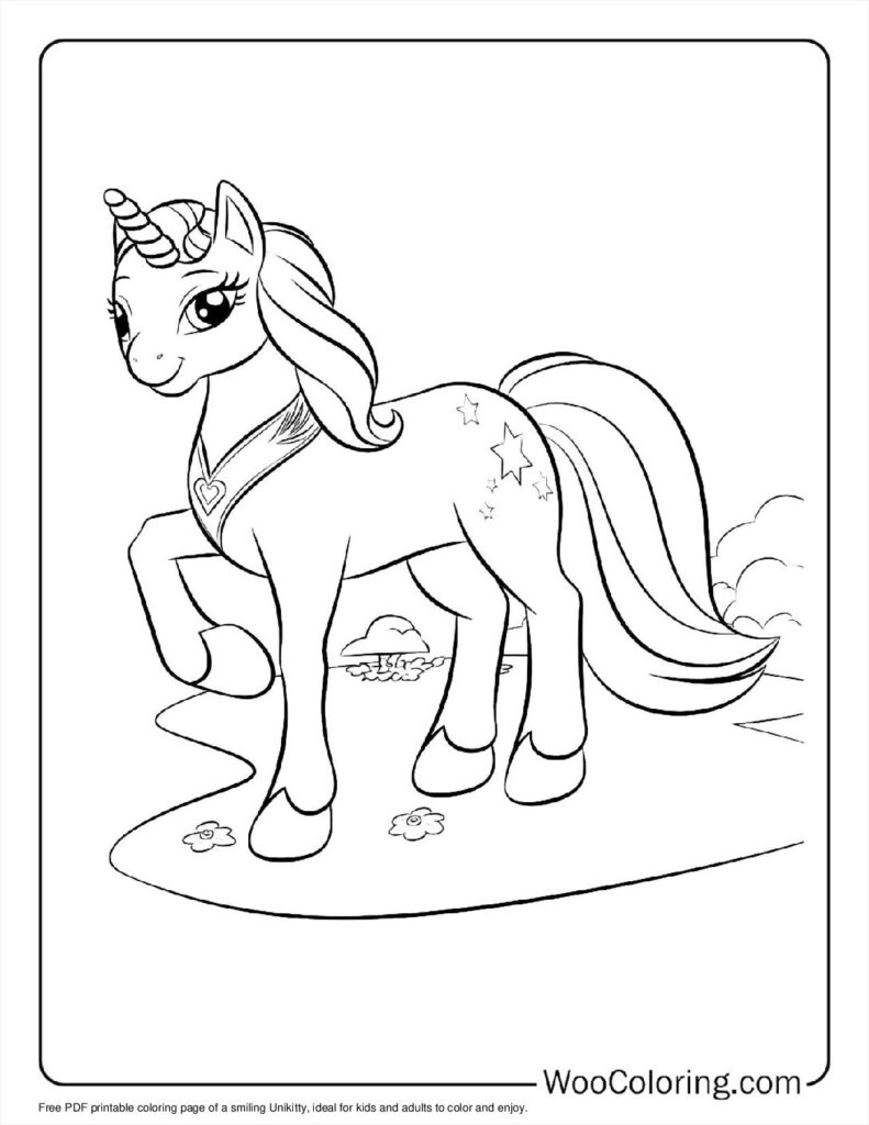 100  Unicorn Cat coloring pages  Free PDF To Print  - 73