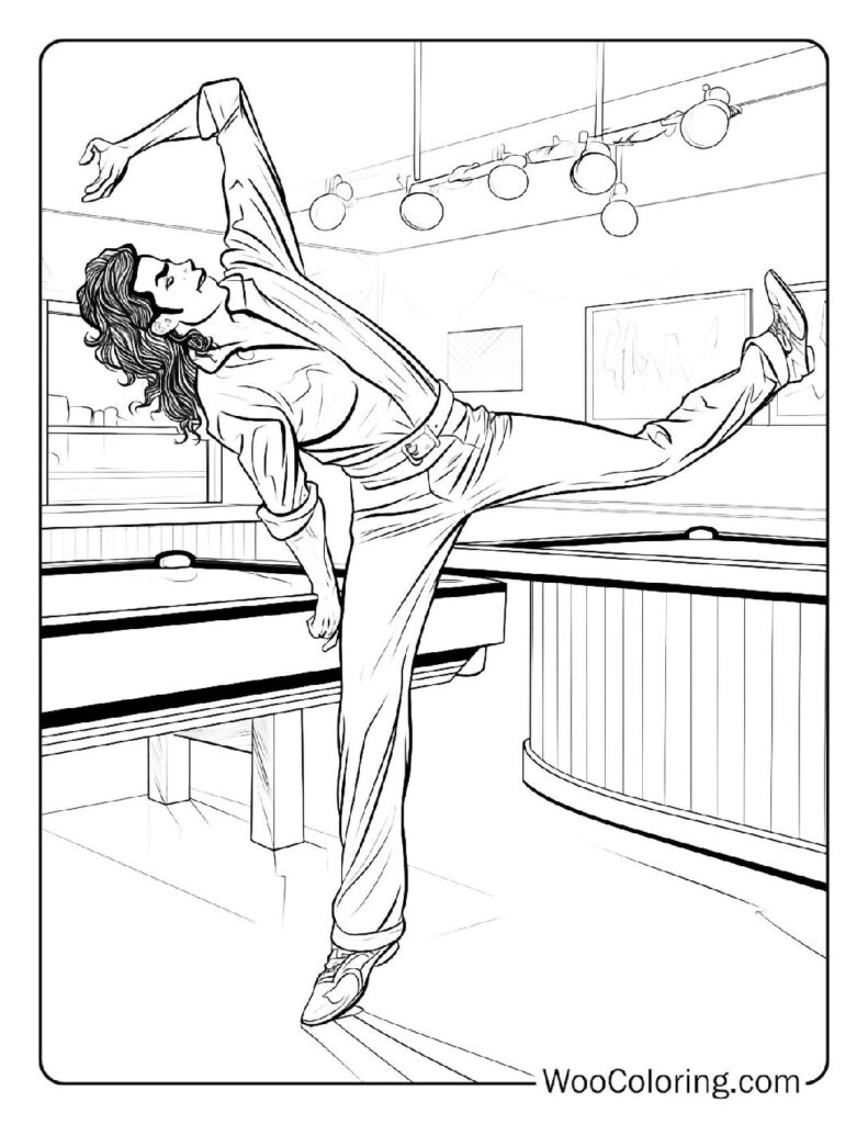 100  Michael Jackson coloring pages  Free PDF To Print  - 46