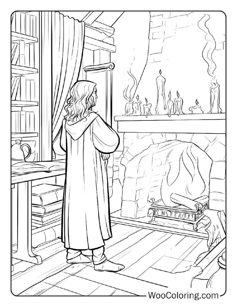 100  Harry Potter coloring pages  Free PDF To Print  - 68