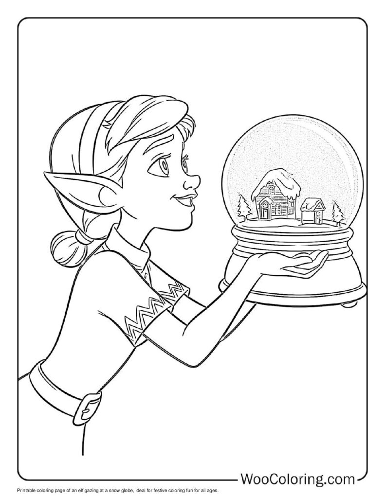 100 Elf coloring pages Free PDF To Print - 69