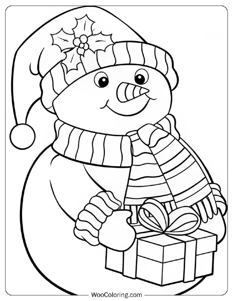 1 500 Christmas Coloring Pages  Free PDF To Print  - 91