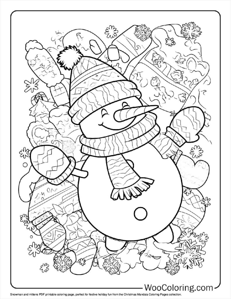 100 Christmas Mandala coloring pages Free PDF To Print - 87