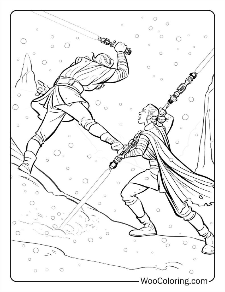 100  Star Wars coloring pages  Free PDF To Print  - 14