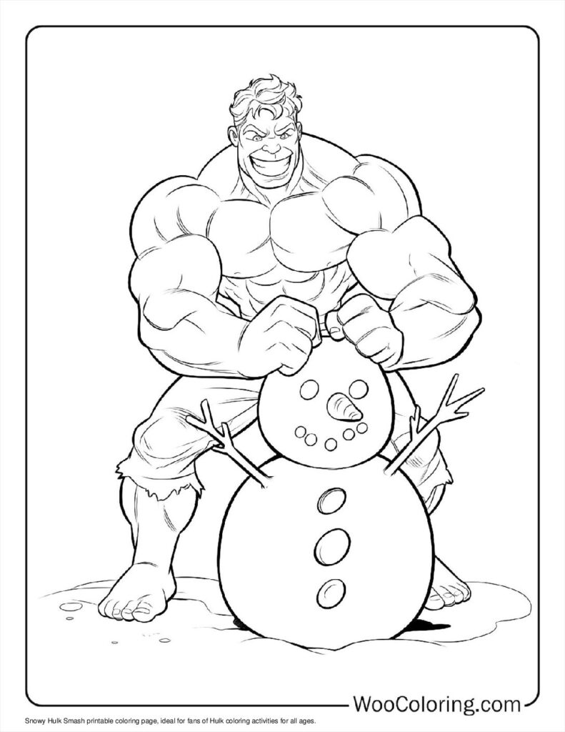 Snowy Hulk Smash