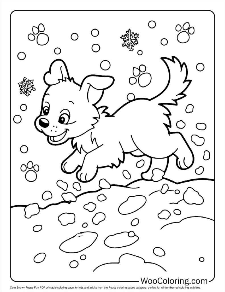 100  Puppy coloring pages  Free PDF To Print  - 69