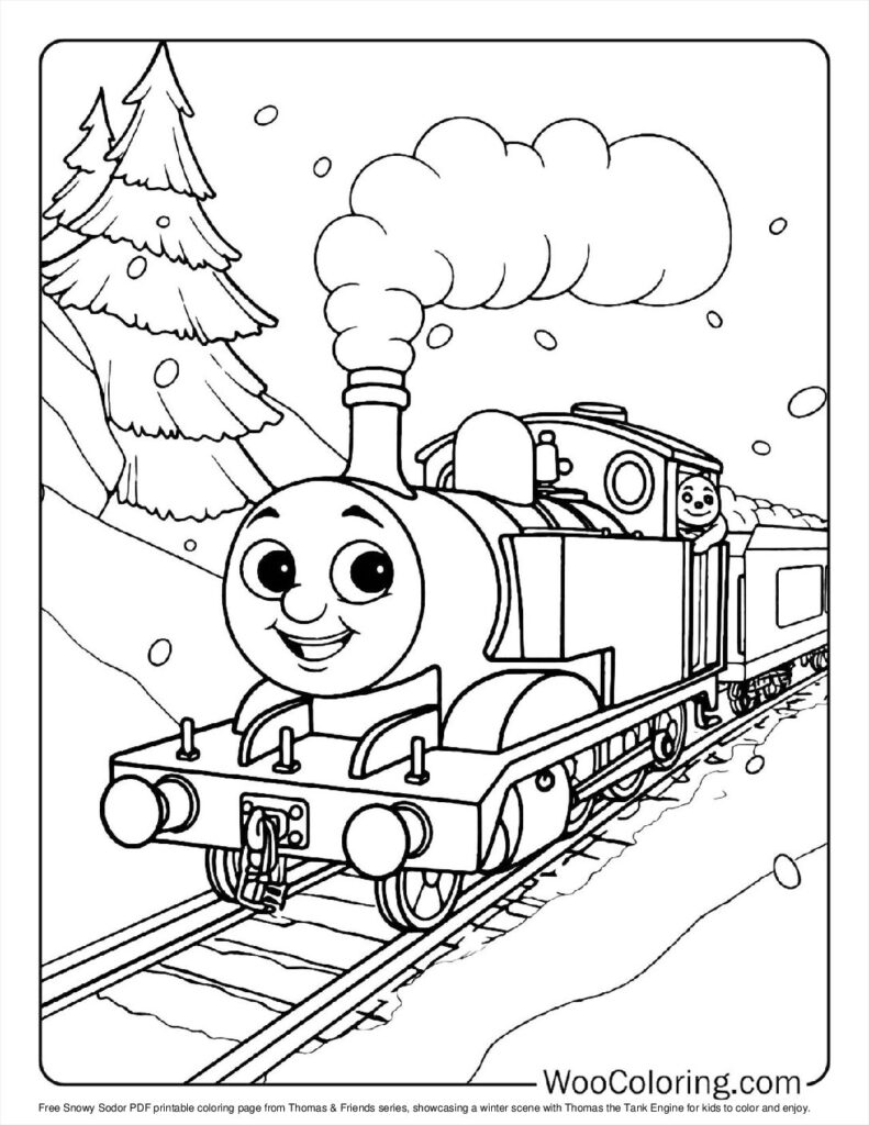 100  Thomas   Friends coloring pages  Free PDF To Print  - 18